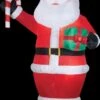 Airblown Santa With Gift And Candy Cane Inflatable -The Horror Dome Store airblown santa with gift and candy cane inflatable 29123603234864