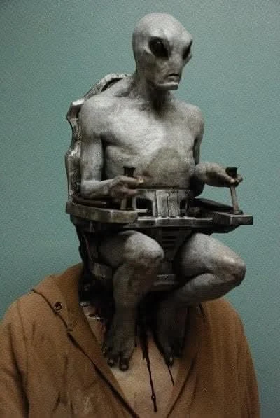 "Alien Mind Control" HD Studios Pro Halloween Mask 8 "Alien Mind Control" HD Studios Pro Halloween Mask - Image 6