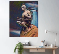 Alien Mind Control Poster -The Horror Dome Store alien mind control poster 29931190091824