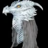 "Ancient White Dragon" Mask -The Horror Dome Store ancient white dragon halloween mask 28426592124976