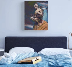 Area 51 Alien Canvas Print