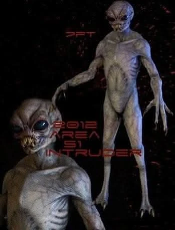 "Area 51 Intruder" Professional Alien Halloween Prop - 7 Foot Tall 3 "Area 51 Intruder" Professional Alien Halloween Prop - 7 Foot Tall