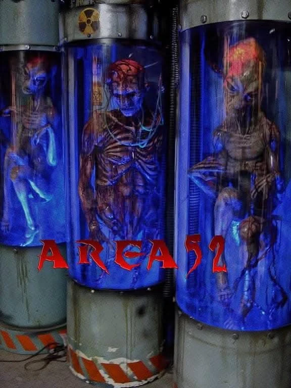 "Area 52 Human Cryo Chamber" Professional Sci-Fi Alien Prop 3 "Area 52 Human Cryo Chamber" Professional Sci-Fi Alien Prop