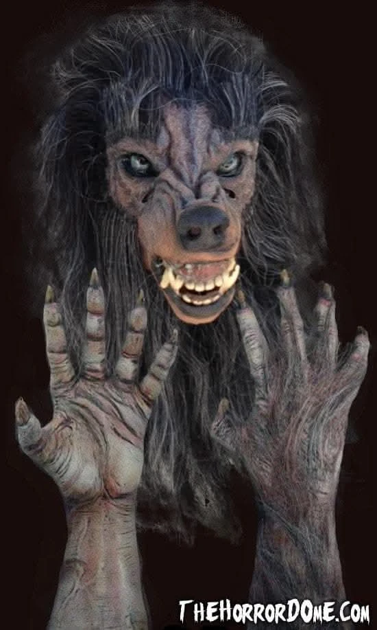 "Bad Moon Werewolf" HD Studios Pro Mask And Hands Set 3 "Bad Moon Werewolf" HD Studios Pro Mask And Hands Set