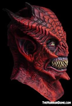 NEW "Bedlam The Demon" HD Studios Pro Halloween Mask -The Horror Dome Store bedlam the demon hd studios pro mask 29658008092720
