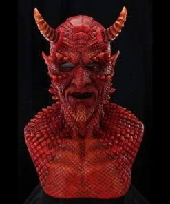 "Belial The Demon" Silicone Mask -The Horror Dome Store belial the demon silicone halloween mask 28766727340080