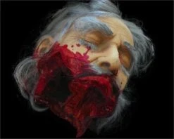 "Big Mouth Severed Head" HD Studios Bloody Halloween Prop -The Horror Dome Store big mouth severed head hd studios bloody halloween prop 8671215041