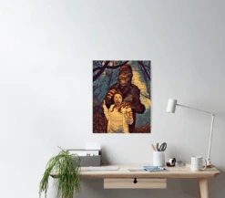 Bigfoot Poster -The Horror Dome Store bigfoot version 3 poster 29931012456496