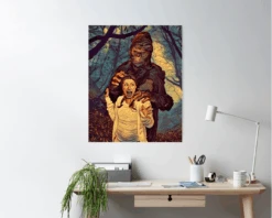 Bigfoot Poster -The Horror Dome Store bigfoot version 3 poster 29931012849712