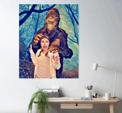 Bigfoot Poster -The Horror Dome Store bigfoot version 3 poster 29931019468848