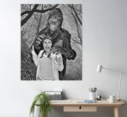 Bigfoot Poster -The Horror Dome Store bigfoot version 3 poster 29931019599920