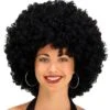 "Black Afro - 22 Inch" Halloween Wig -The Horror Dome Store black afro 22 inch halloween wig 8179911297