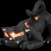 "Black Cat With Turning Head" Air-blown Inflatable Halloween Decoration