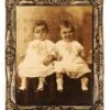 "Changing Portrait - Twins" Hanging Halloween Decoration 1 "Changing Portrait - Twins" Hanging Halloween Decoration -The Horror Dome Store changing portrait twins hanging halloween decoration 28663662739504