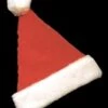 "Classic Santa Hat - Deluxe Plush" Christmas Costume Accessory -The Horror Dome Store classic santa hat deluxe plush christmas costume accessory 14364553773104