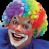 "Clown - 7 Color Rainbow" Halloween Wig -The Horror Dome Store clown 7 color rainbow halloween wig 28425698050096
