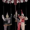 "Clown Go-Round" Electric Animated Halloween Prop -The Horror Dome Store clown go round electric animated halloween prop 28426255237168
