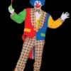 "Clown On The Town" Costume (Adult Size) -The Horror Dome Store clown on the town value halloween costume adult size 14203725348912