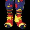 "Clown Shoes And Toe Sock Set" Halloween Costume Accessory -The Horror Dome Store clown shoes and toe sock set halloween costume accessory 14203874705456