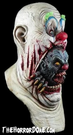 "Clown Spawn" HD Studios Pro Mask -The Horror Dome Store clown spawn hd studios pro halloween mask 28753797578800