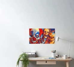 Clownin Around Poster -The Horror Dome Store clownin around poster 29931445714992