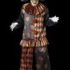 "Creepy Crazy Clown" Costume -The Horror Dome Store creepy crazy clown value halloween costume 14202905460784