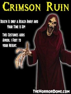 "Crimson Ruin" HD Studios Costume 11 "Crimson Ruin" HD Studios Costume -The Horror Dome Store crimson ruin hd studios night terror halloween costume 14335396184112