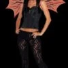 "Demonette - Red W/Veins" Halloween Costume Wings -The Horror Dome Store demonette red w veins halloween costume wings 14231469785136