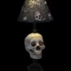 "Desk Lamp With Life-size Skull And Bone Shade" Haunted House Lighting -The Horror Dome Store desk lamp with life size skull and bone shade haunted house lighting 14327082614832