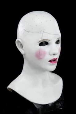 "Dollface" Silicone Mask -The Horror Dome Store dollface silicone halloween mask 6890270064688