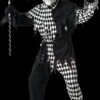 "Evil Jester" Costume 1 "Evil Jester" Costume -The Horror Dome Store evil jester value halloween costume 14203019460656