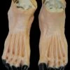 "Flesh Monster Deluxe Latex Feet" Halloween Costume Shoes -The Horror Dome Store flesh monster deluxe latex feet halloween costume shoes 14160899145776