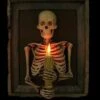 "Framed 3D Skeleton Torso Holding Candle" Hanging Haunted House Decoration 1 "Framed 3D Skeleton Torso Holding Candle" Hanging Haunted House Decoration -The Horror Dome Store framed 3d skeleton torso holding candle hanging haunted house decoration 28755900039216