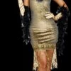 "Golden Girl" Costume (Adult Size) -The Horror Dome Store golden girl women s halloween costume adult size 28427347591216