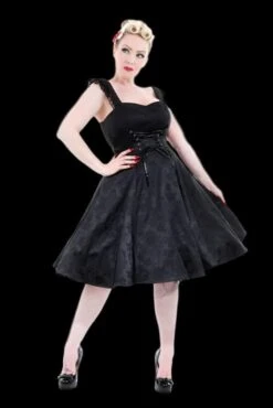 "Gothic Ghoul Dress In Black" HD Hollywood Costume