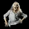 "Gravebuster - Barb The Zombie" Animated Graveyard Prop -The Horror Dome Store gravebuster barb the zombie animated graveyard prop 14248441872432