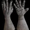 "Grey Werewolf/Alien/Monster Hands" Deluxe Latex Halloween Costume Gloves