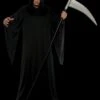 "Grim Reaper" Costume (Adult Size) -The Horror Dome Store grim reaper value halloween costume adult size 28429425049648