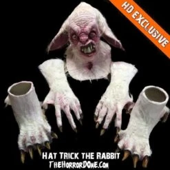 "Hat Trick The Evil Rabbit" HD Studios Pro Costume 8 "Hat Trick The Evil Rabbit" HD Studios Pro Costume -The Horror Dome Store hat trick the evil rabbit hd studios pro halloween costume 28669906583600