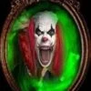 "Haunted Mirror - Killer Clown" Professional Animated Halloween Decoration -The Horror Dome Store haunted mirror killer clown professional animated halloween decoration 8179852353