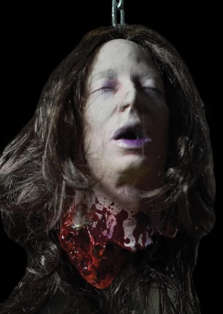 "Heather" Bloody Severed Head Prop 3 "Heather" Bloody Severed Head Prop