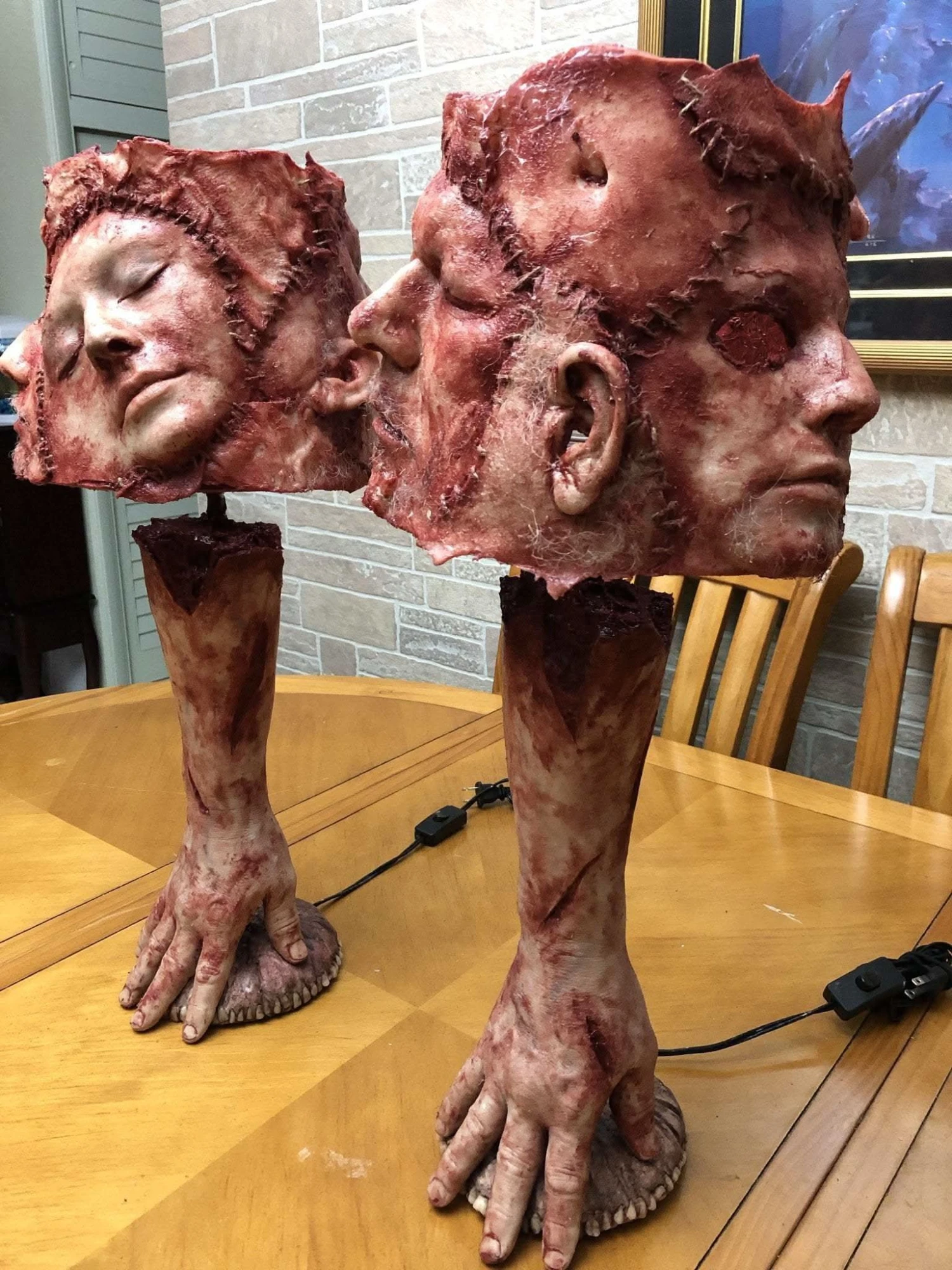 "Human Lamp" Halloween Lighting 4 "Human Lamp" Halloween Lighting - Image 2