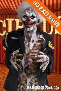 "Last Laugh The Zombie Clown" HD Studios Pro Costume -The Horror Dome Store last laugh the zombie clown hd studios pro halloween costume 8179929473