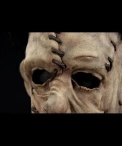 "Leather Hood" Silicone Mask -The Horror Dome Store leather hood silicone halloween mask with hair 20360382849