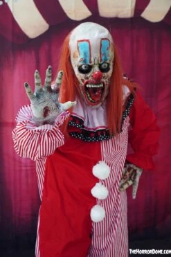 "Movie Clown Suit In Red" Costume -The Horror Dome Store movie clown suit halloween costume 28432173432880