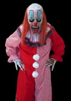 "Movie Clown Suit In Red" Costume -The Horror Dome Store movie clown suit halloween costume 28432173465648