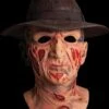 "Nightmare On Elm Street 1 - Freddy" Deluxe Mask With Hat -The Horror Dome Store nightmare on elm street 1 deluxe freddy with hat mask 28733413916720