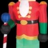 "Nutcracker" Air-blown Inflatable Christmas Decoration 2 "Nutcracker" Air-blown Inflatable Christmas Decoration -The Horror Dome Store nutcracker air blown inflatable christmas decoration 14357613051952
