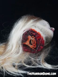 "Ophelia Severed Head" HD Studios Ultra Realistic Halloween Prop -The Horror Dome Store ophelia severed head hd studios ultra realistic halloween prop 28731682357296