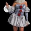 "Pennywise" Deluxe Costume 2 "Pennywise" Deluxe Costume -The Horror Dome Store pennywise deluxe women s halloween costume 28427287134256
